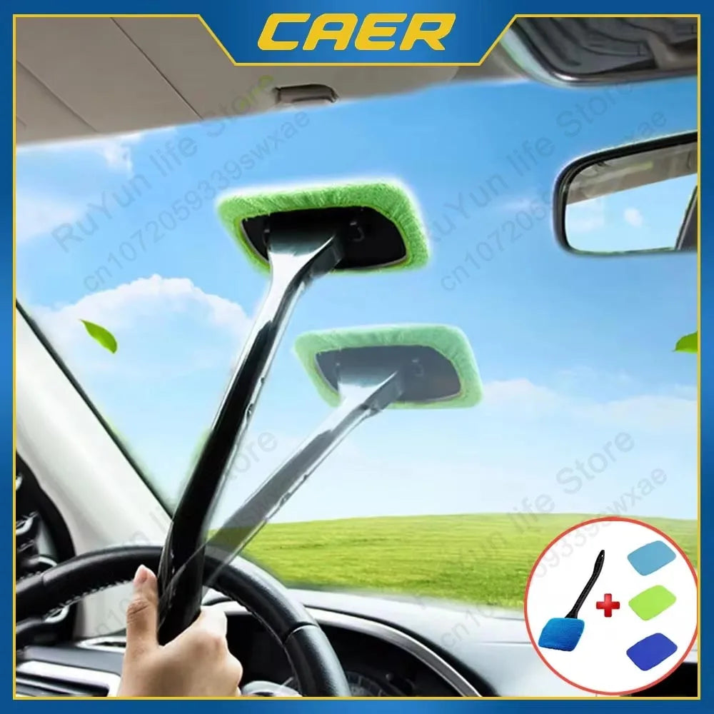 Car Window Cleaning Brush. Clarity You Can See and Feel