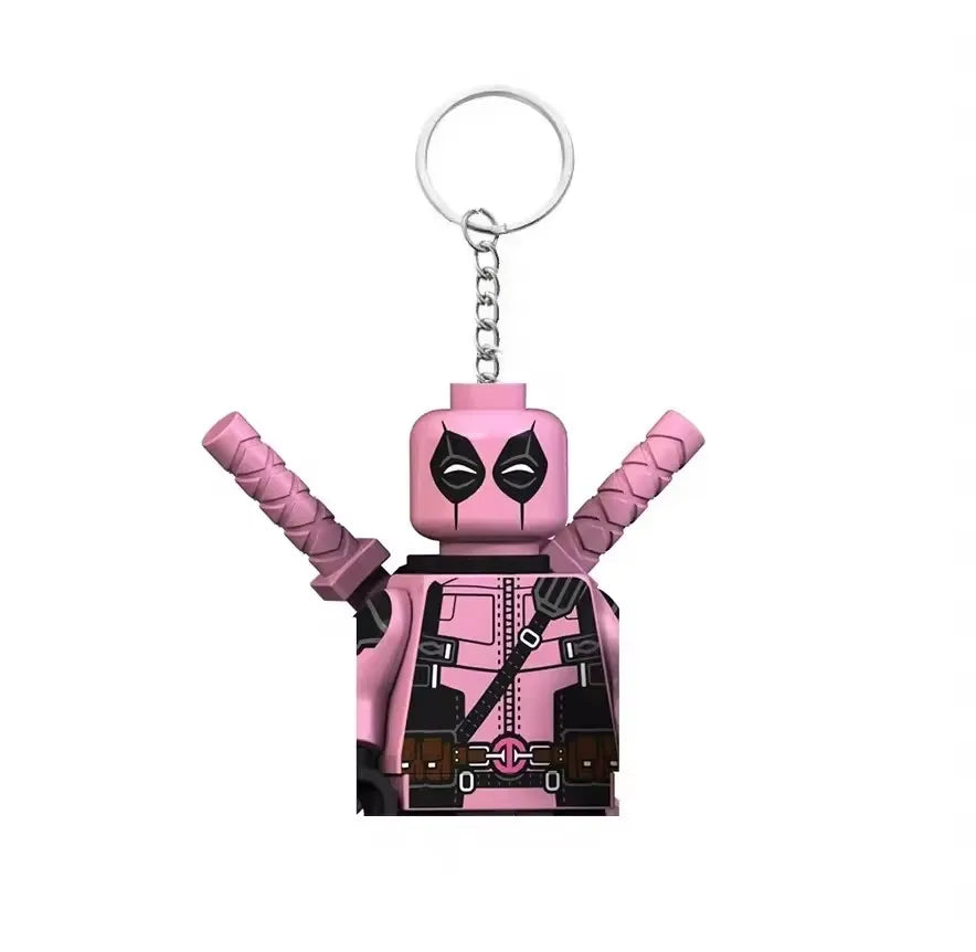 Deadpool & Wolverine Keychains for Your Bag or Keys.