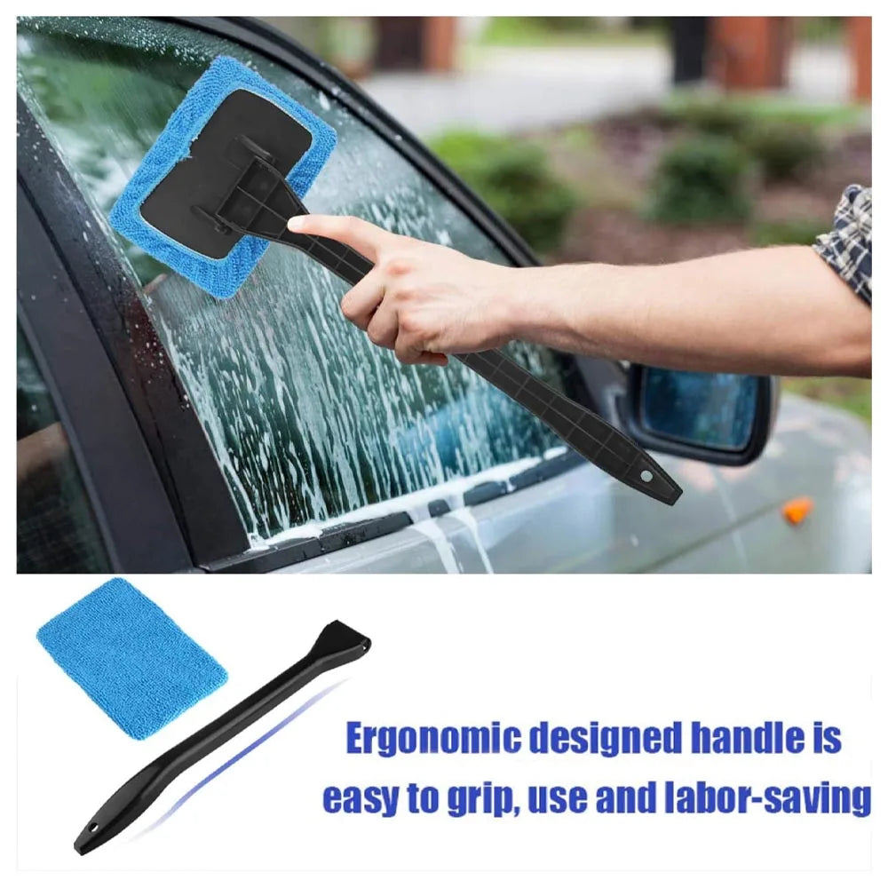 Car Window Cleaning Brush. Clarity You Can See and Feel