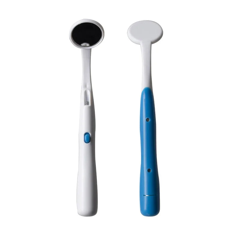 1Pcs Dentistry Filling Material Kit Intraoral Mirrors Dental Mirror with Led Lights Microscope Internal Speculum Checking Mirror