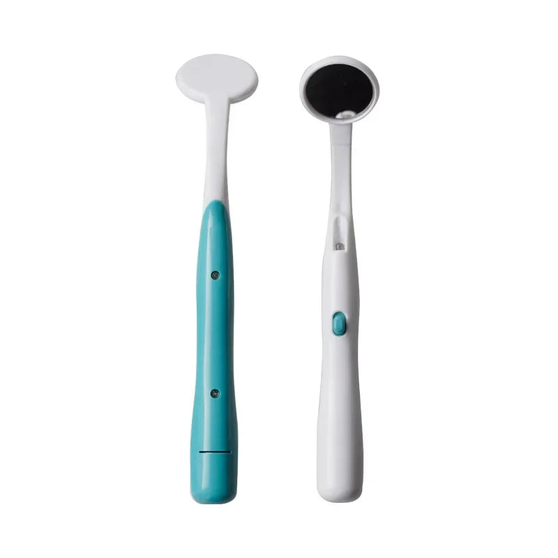 1Pcs Dentistry Filling Material Kit Intraoral Mirrors Dental Mirror with Led Lights Microscope Internal Speculum Checking Mirror