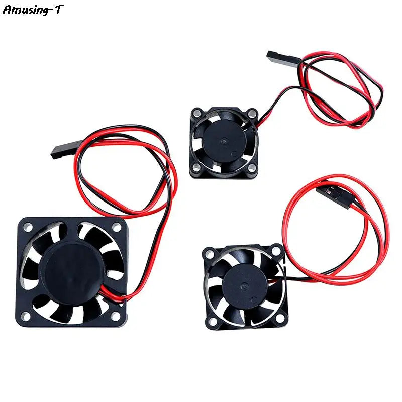 1 Pc 5V -7V 150A DC Cooling Fan For RC Model Motor ESC 25mm/30mm/40mm Power Transfer