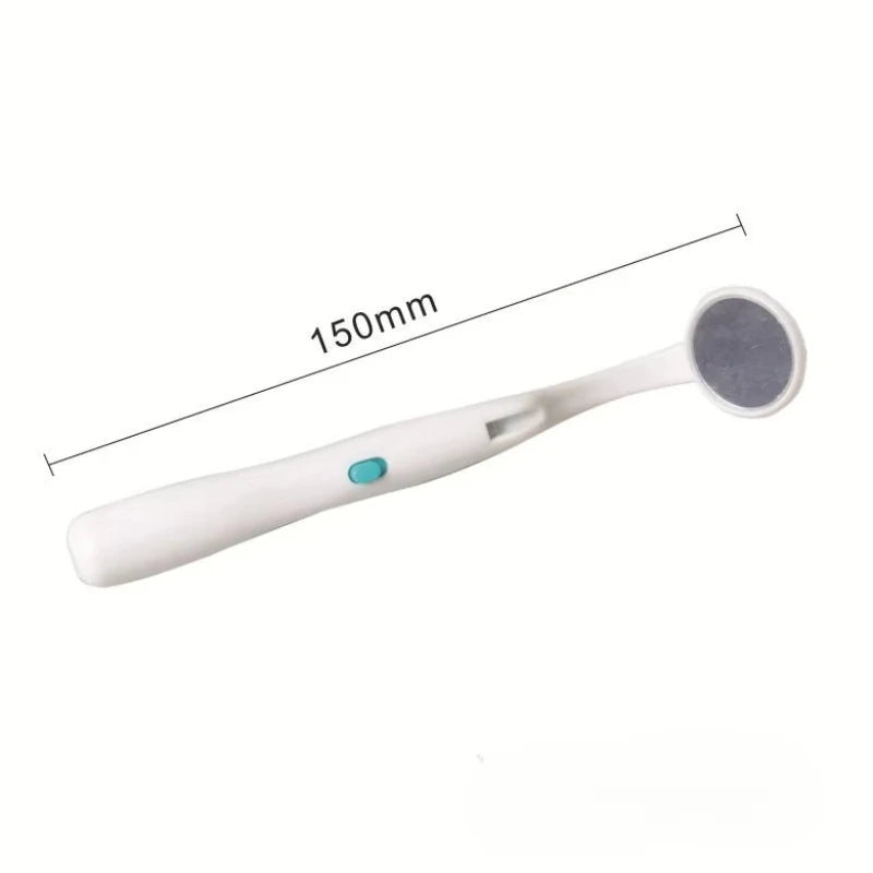1Pcs Dentistry Filling Material Kit Intraoral Mirrors Dental Mirror with Led Lights Microscope Internal Speculum Checking Mirror