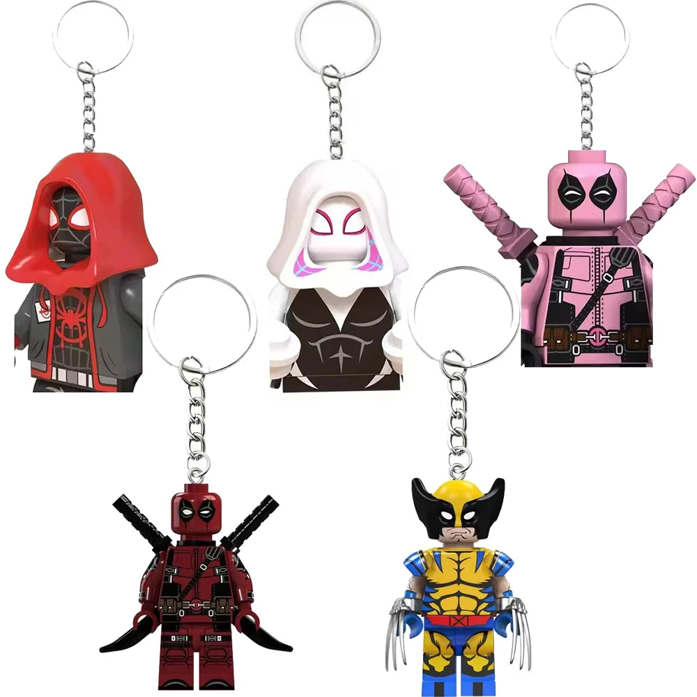Deadpool & Wolverine Keychains for Your Bag or Keys.