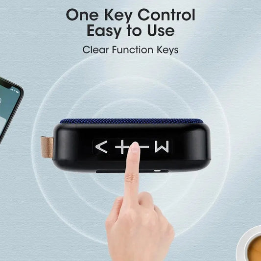 New Wireless  Speaker Outdoor Portable Subwoofer Mini Speaker Home Cloth Card Speaker